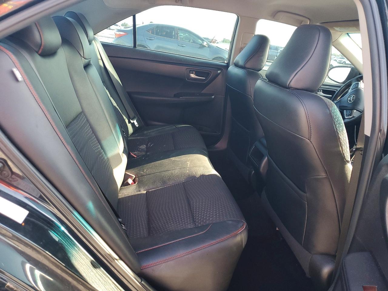 2015 Toyota Camry Se Black vin: 4T1BF1FK6FU876638