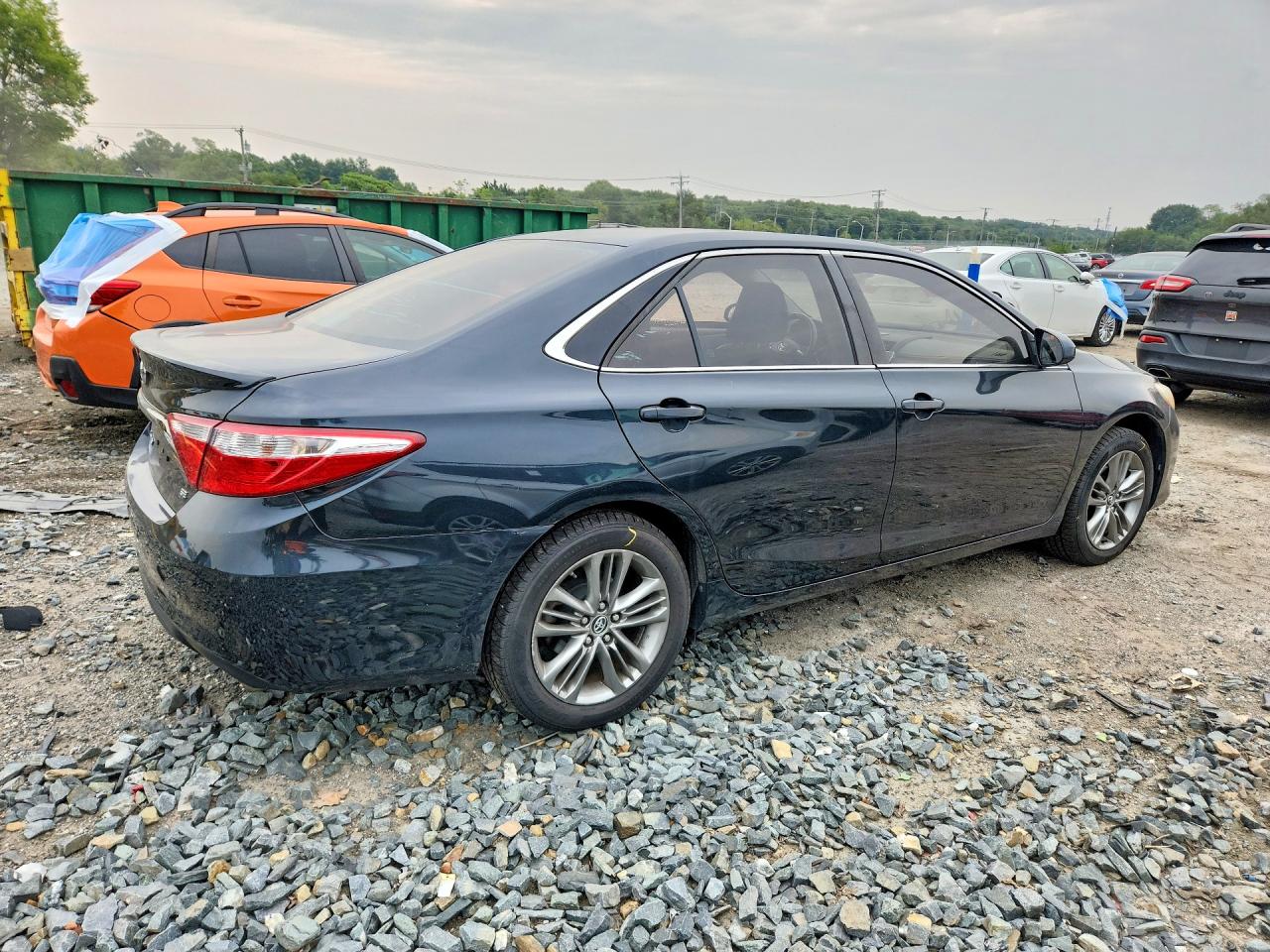 2015 Toyota Camry Se Charcoal vin: 4T1BF1FK6FU880205