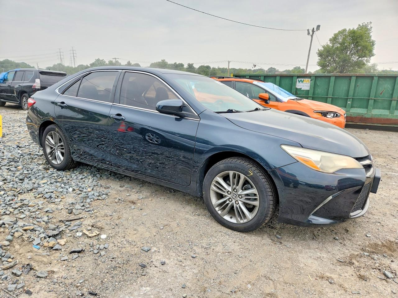 2015 Toyota Camry Se Charcoal vin: 4T1BF1FK6FU880205