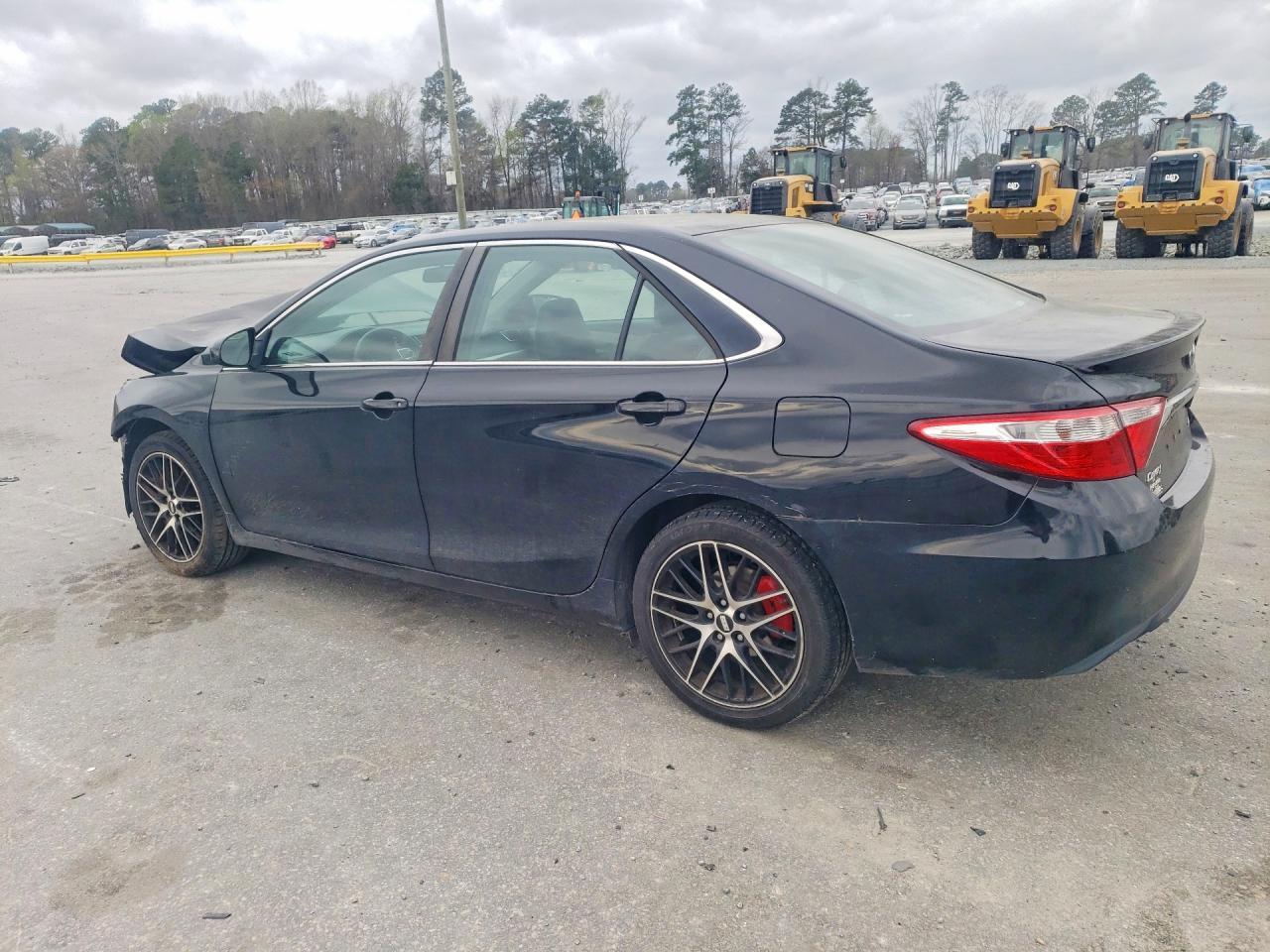 2015 Toyota Camry Se Black vin: 4T1BF1FK6FU884352