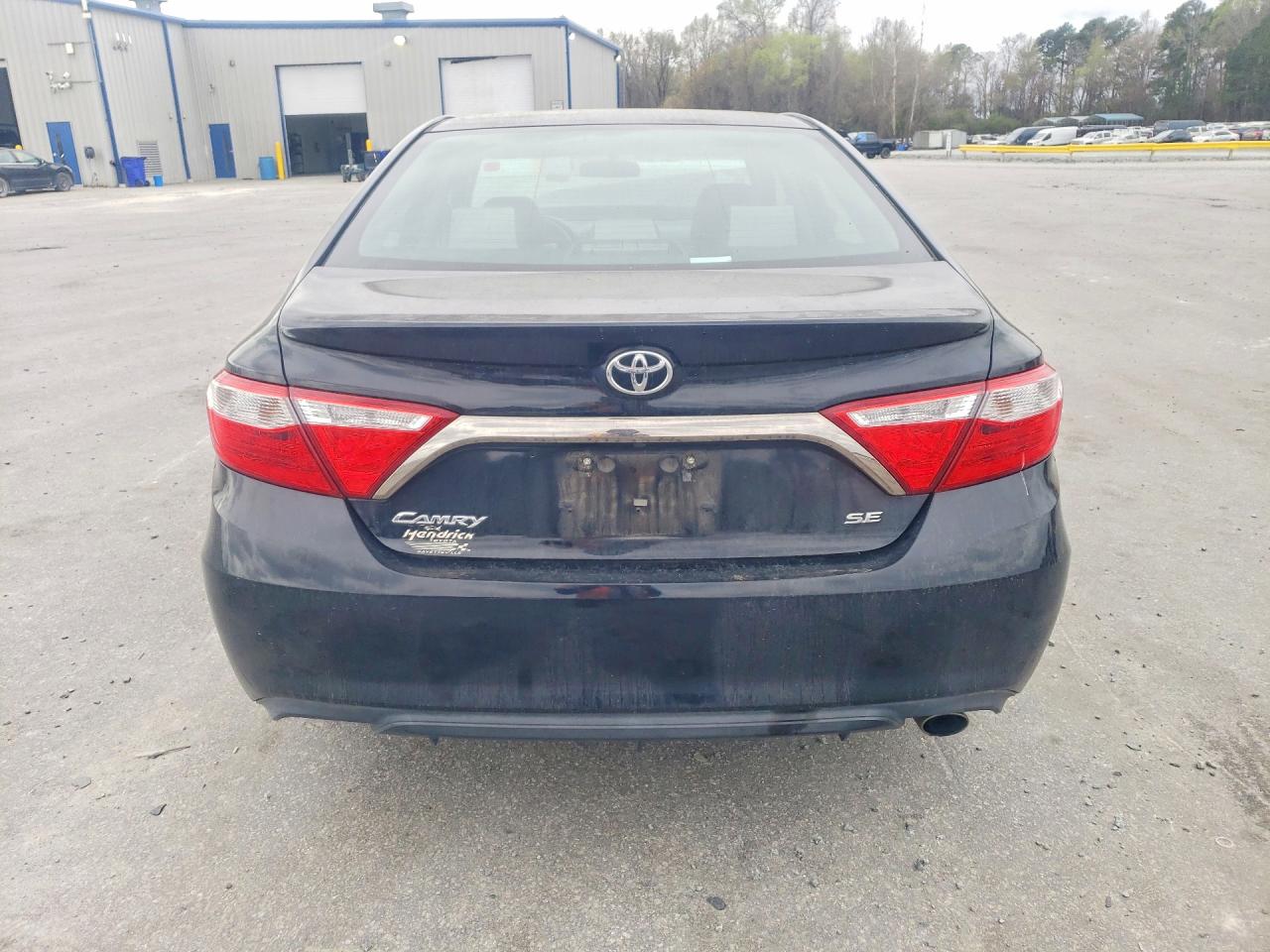 2015 Toyota Camry Se Black vin: 4T1BF1FK6FU884352