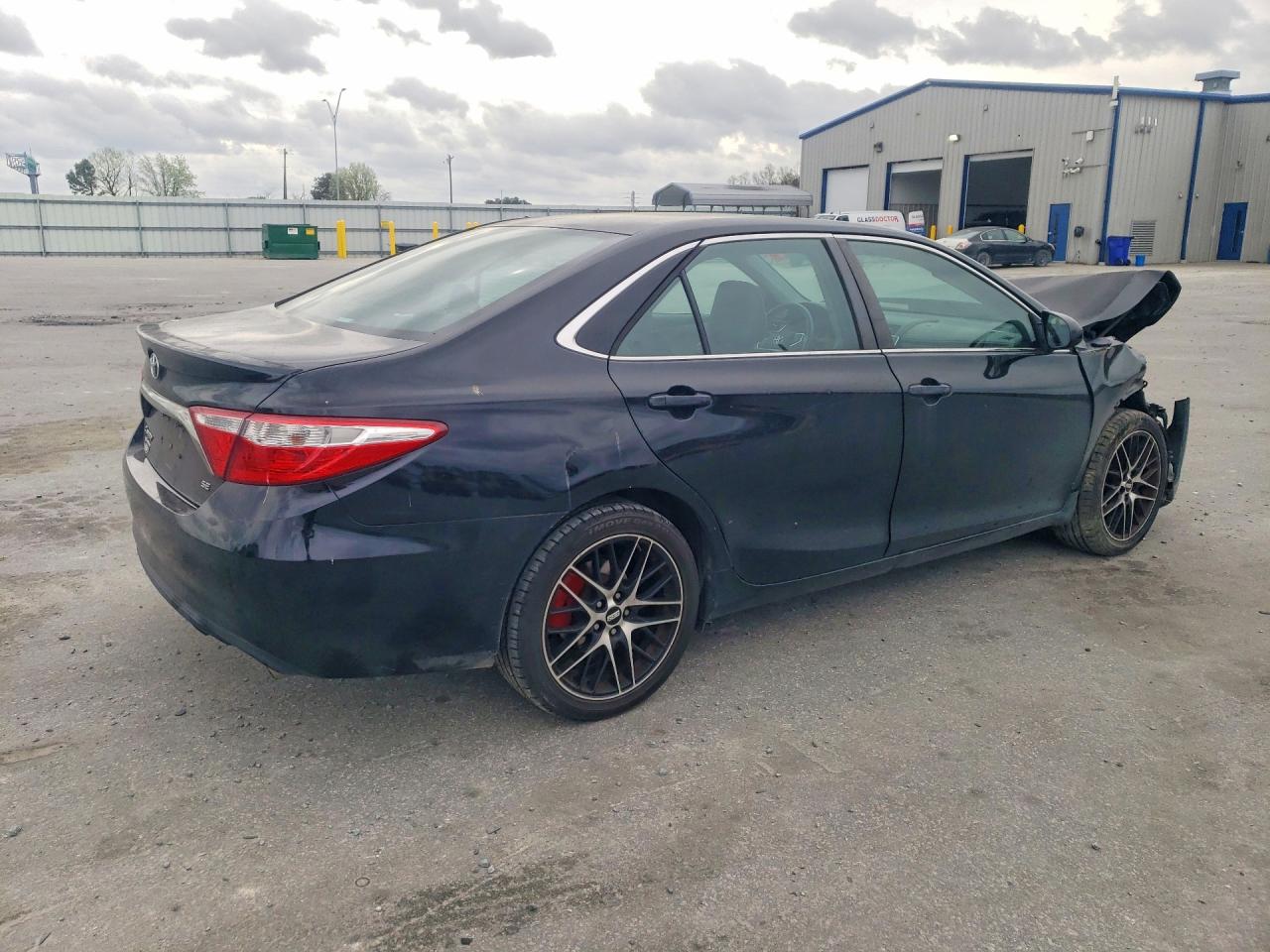 2015 Toyota Camry Se Black vin: 4T1BF1FK6FU884352