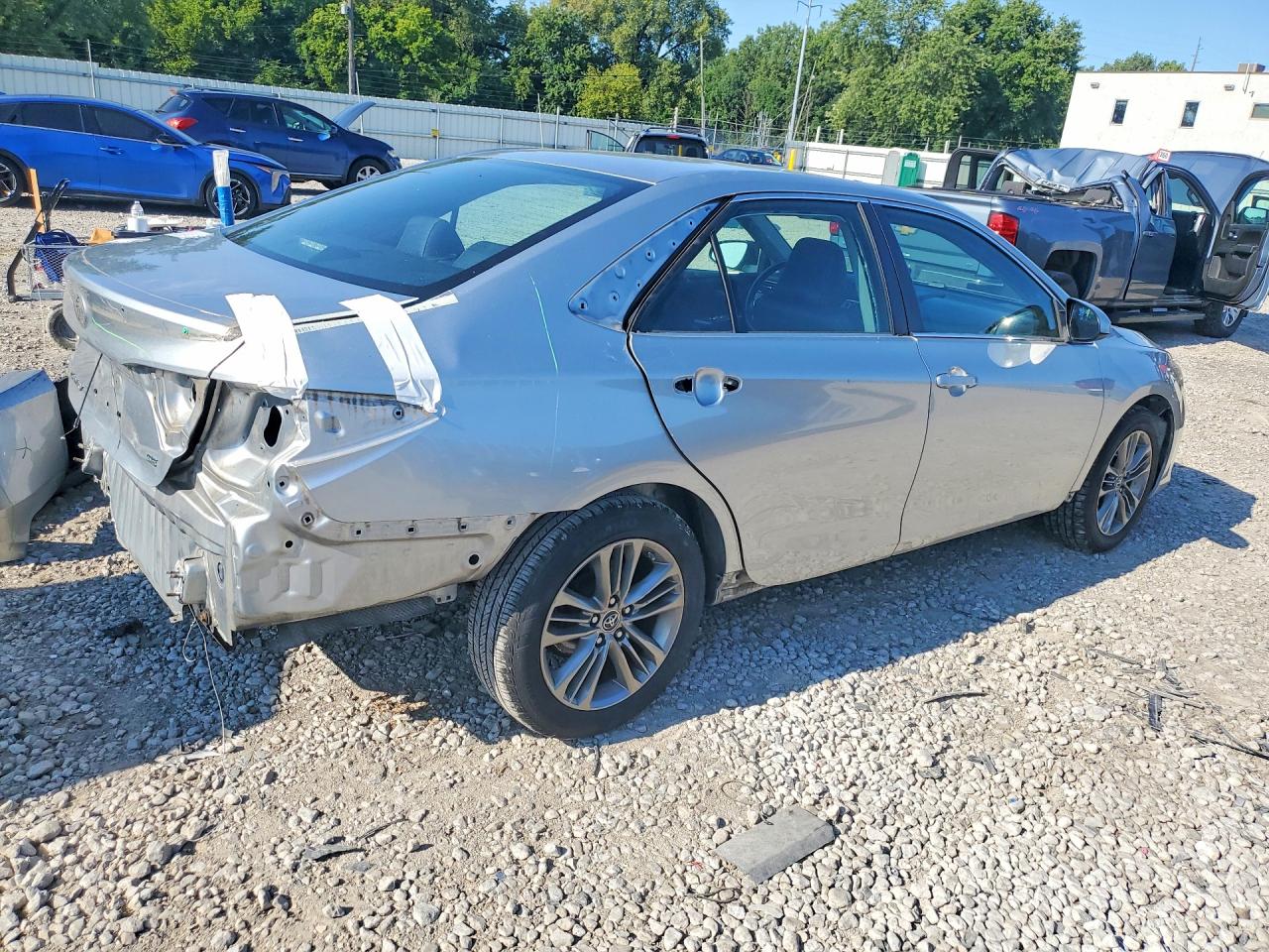 2015 Toyota Camry Se Silver vin: 4T1BF1FK6FU894590