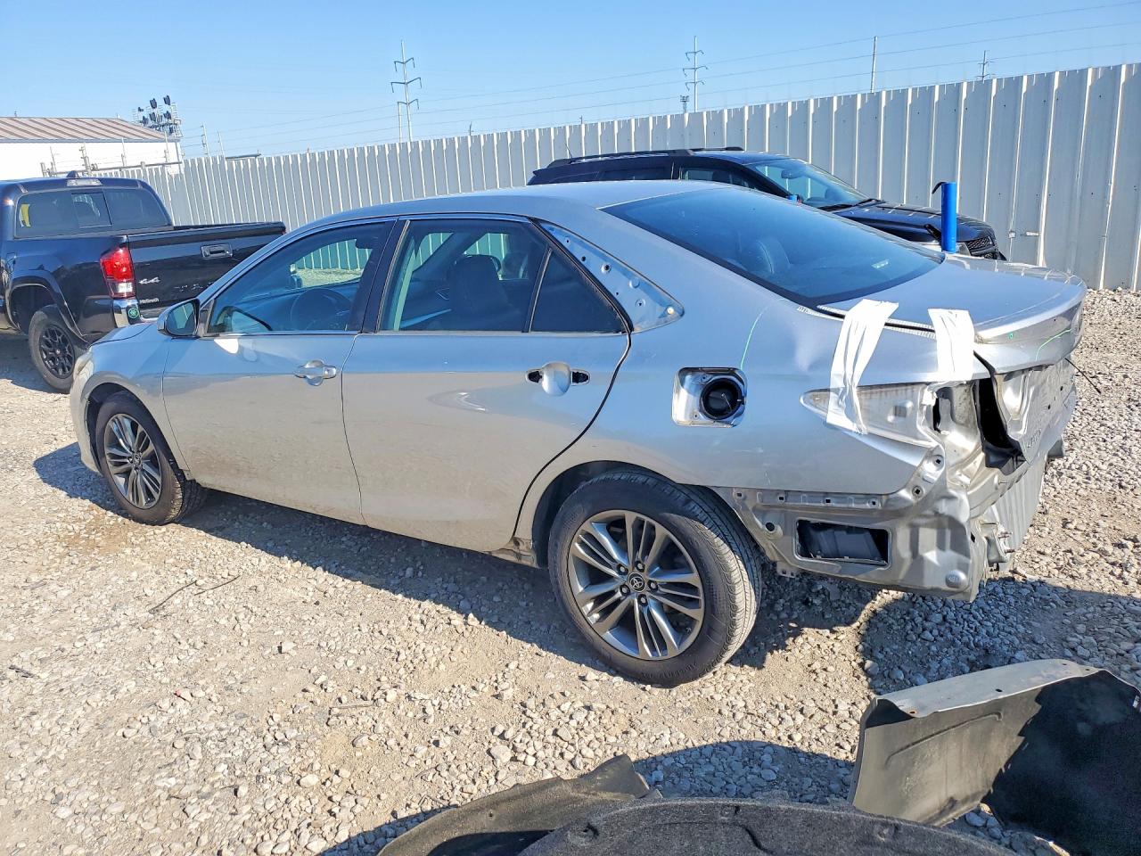 2015 Toyota Camry Se Silver vin: 4T1BF1FK6FU894590