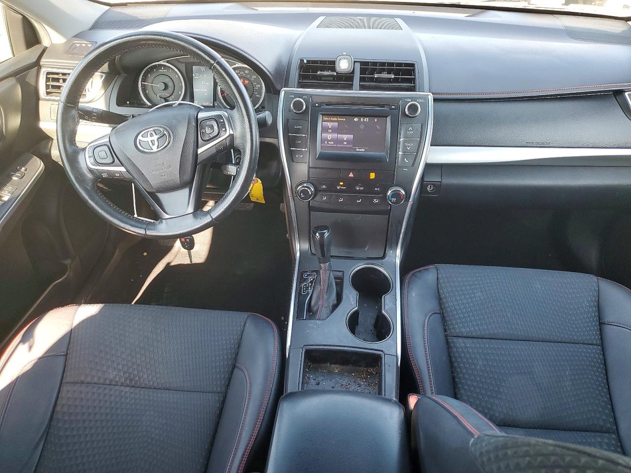 2015 Toyota Camry Se Silver vin: 4T1BF1FK6FU894590