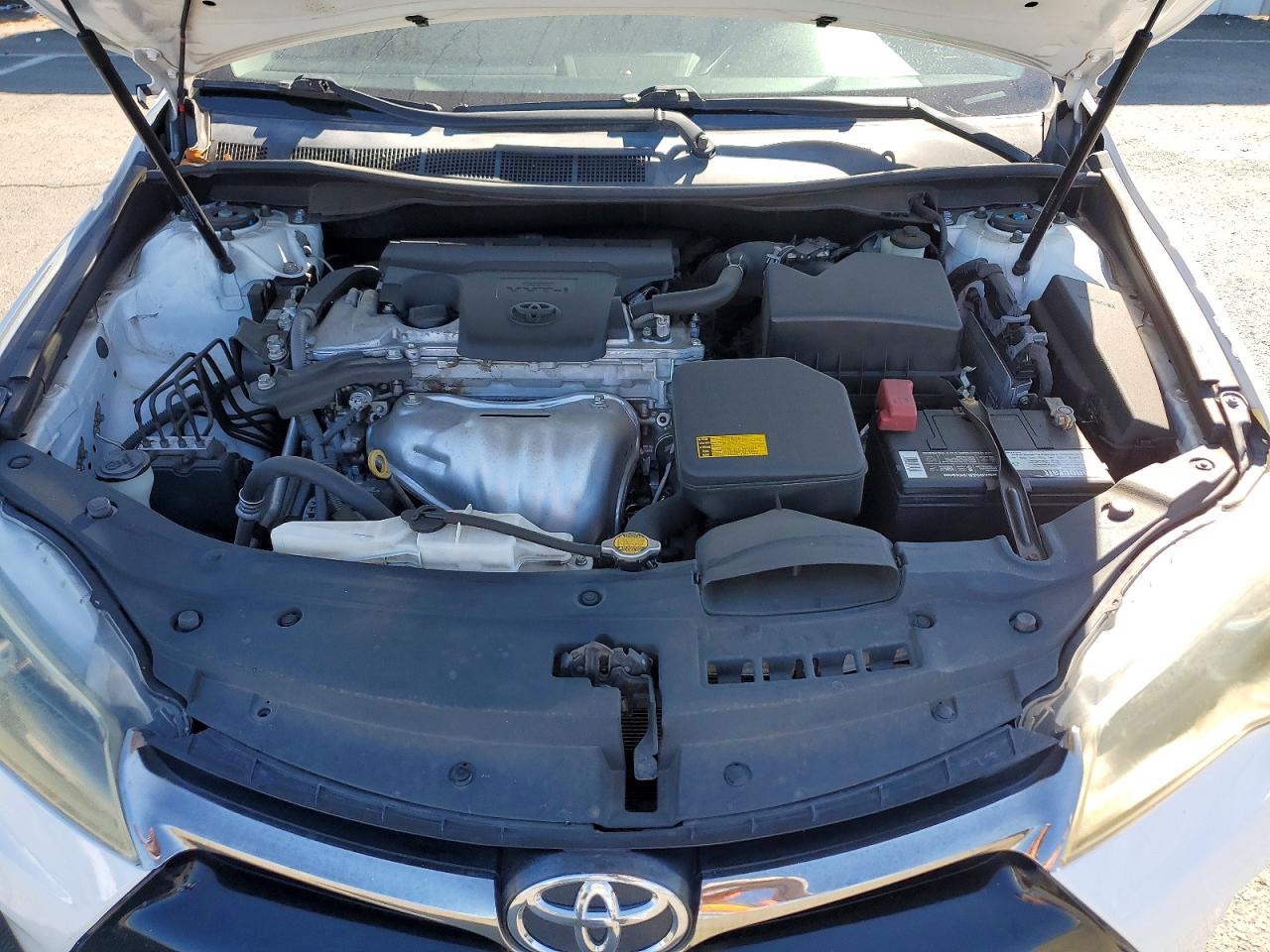 2015 Toyota Camry Se White vin: 4T1BF1FK6FU905880