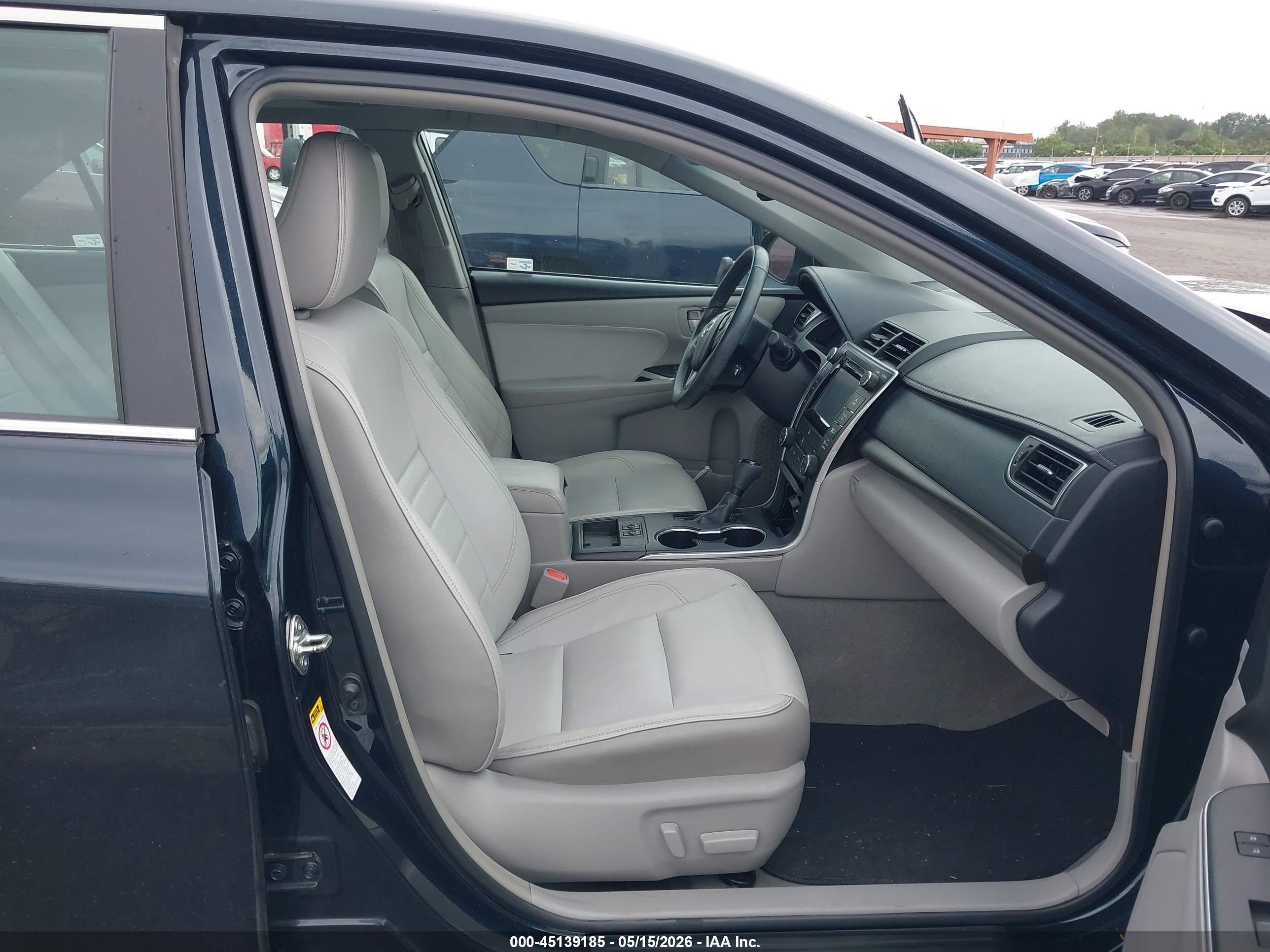 2015 Toyota Camry Xle Green vin: 4T1BF1FK6FU910044