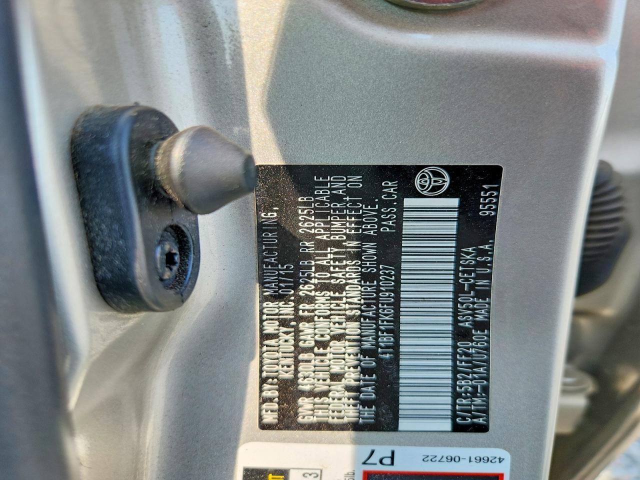 2015 Toyota Camry Se Tan vin: 4T1BF1FK6FU910237