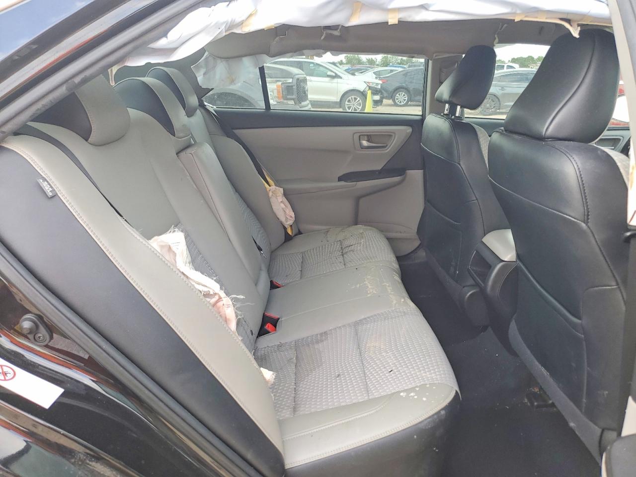 2015 Toyota Camry Se Black vin: 4T1BF1FK6FU915051