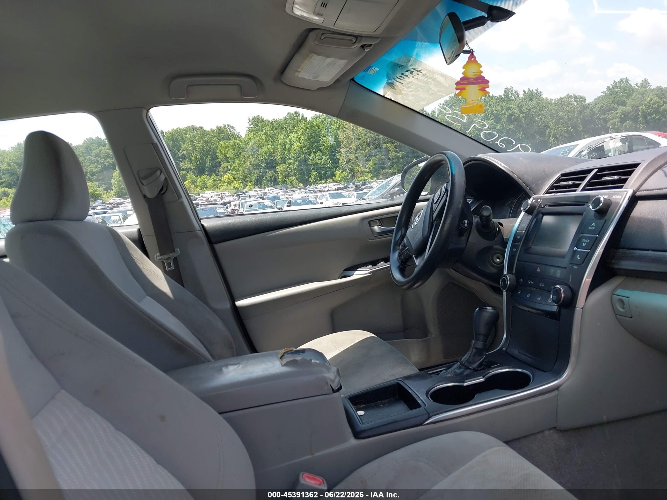 2015 Toyota Camry Le Black vin: 4T1BF1FK6FU920959