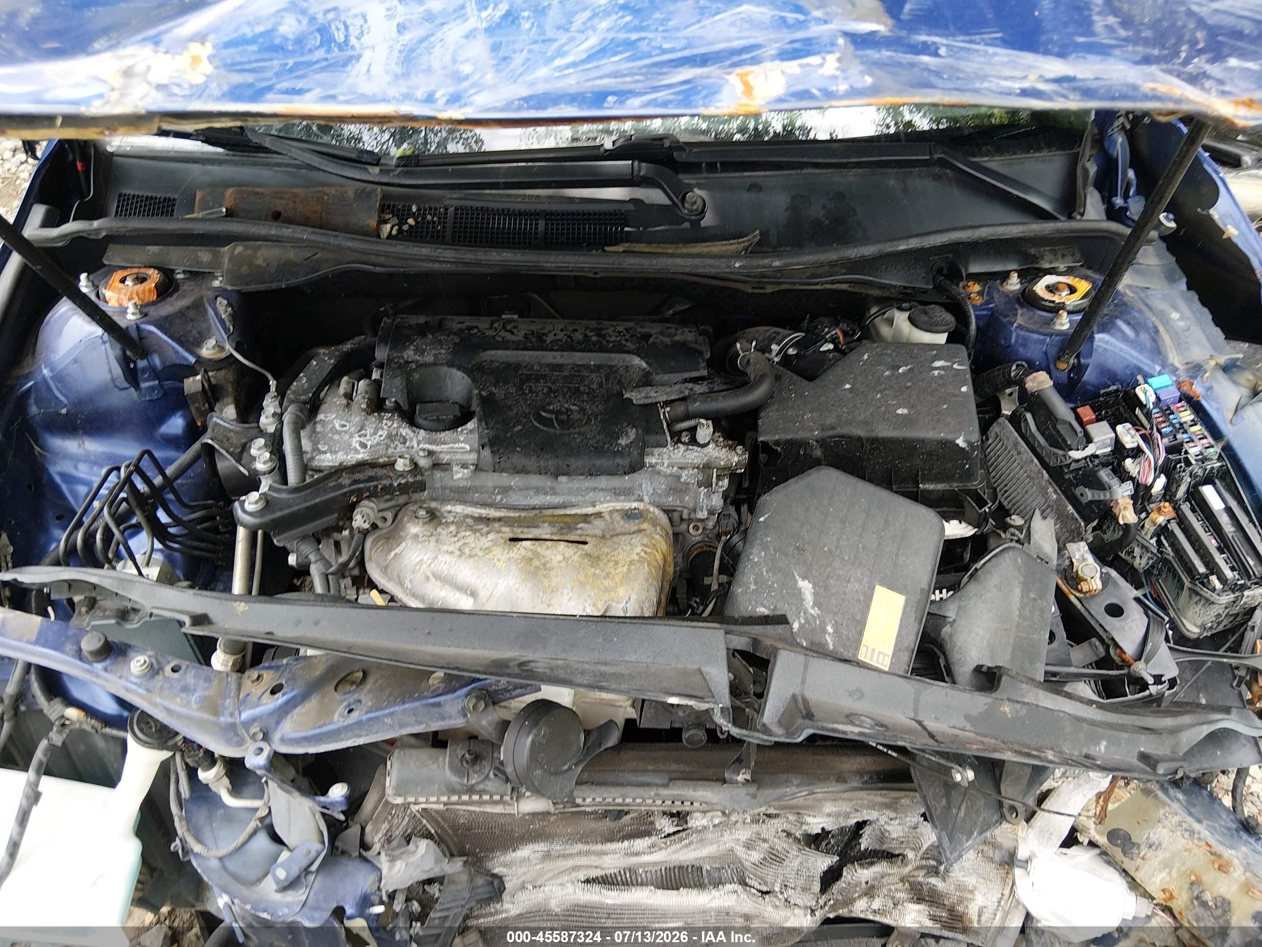 2015 Toyota Camry Se Синий vin: 4T1BF1FK6FU937938