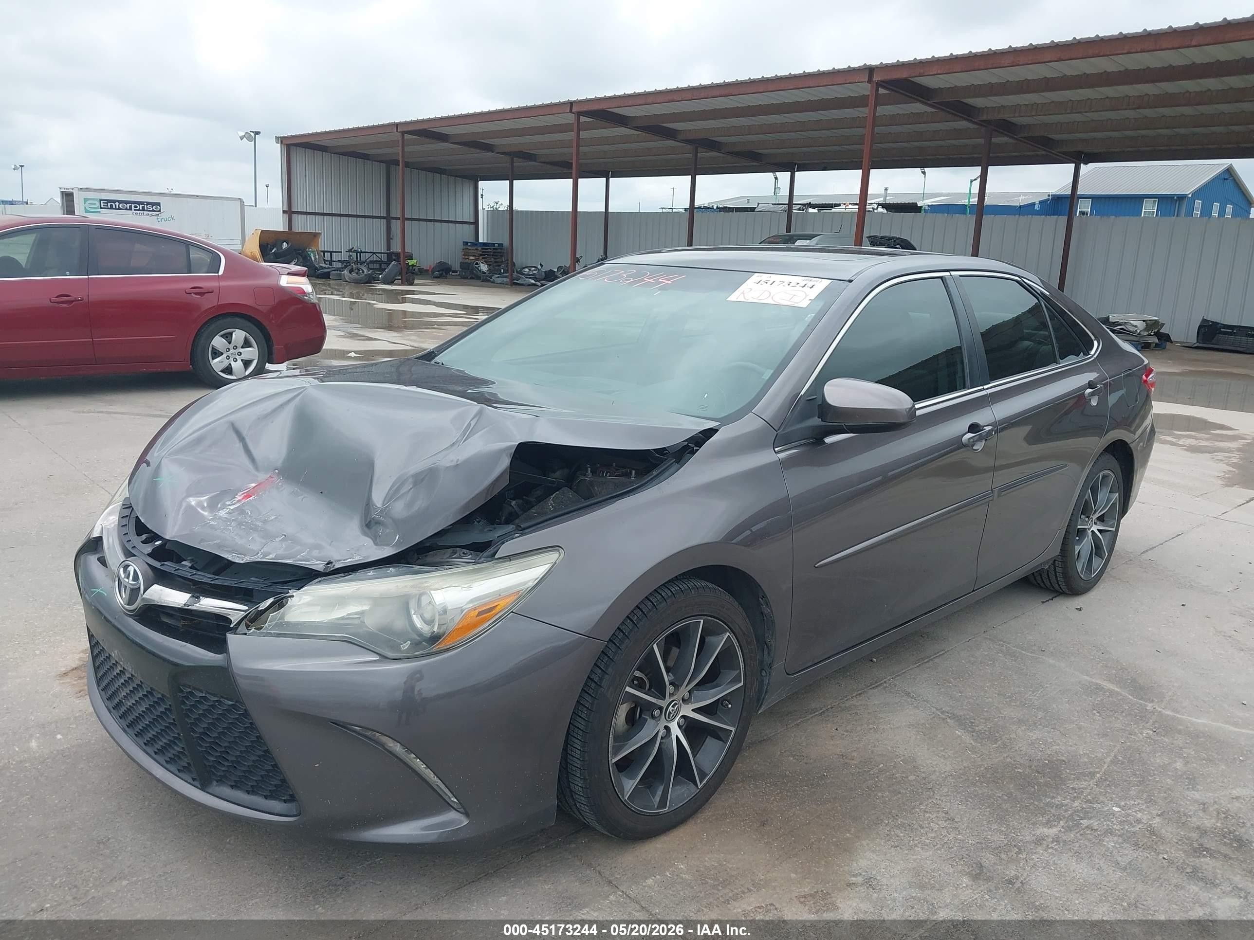 2015 Toyota Camry Xse Gray vin: 4T1BF1FK6FU944985