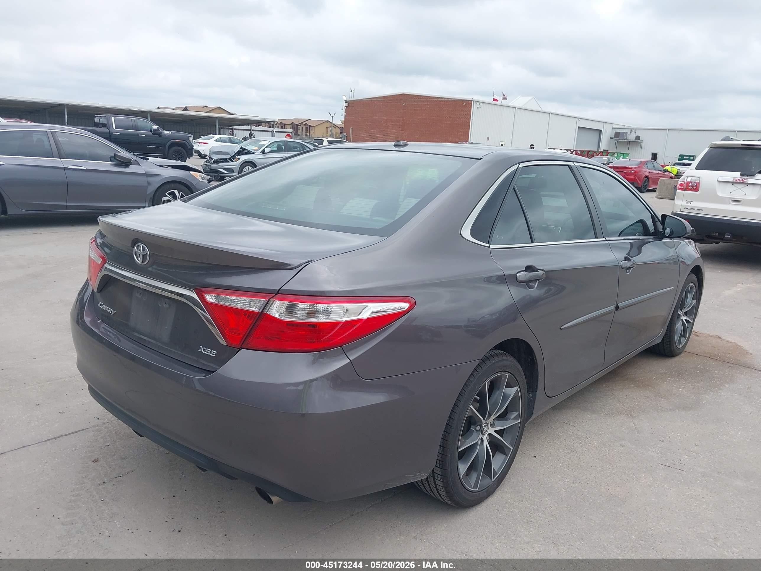 2015 Toyota Camry Xse Gray vin: 4T1BF1FK6FU944985