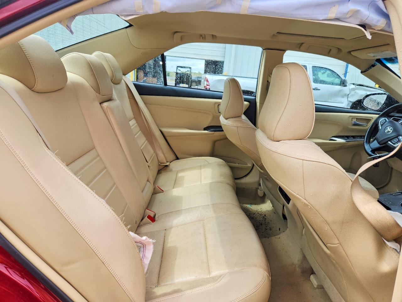 2015 Toyota Camry Xle Burgundy vin: 4T1BF1FK6FU948440
