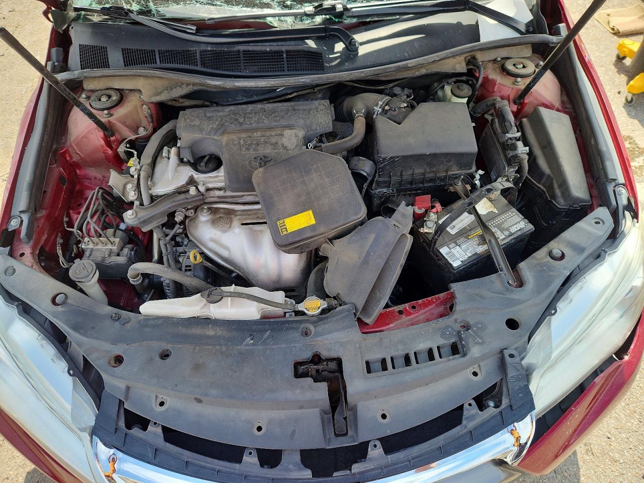 2015 Toyota Camry Xle Burgundy vin: 4T1BF1FK6FU948440