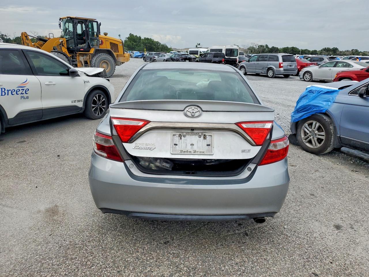 2015 Toyota Camry Se Серебряный vin: 4T1BF1FK6FU975993