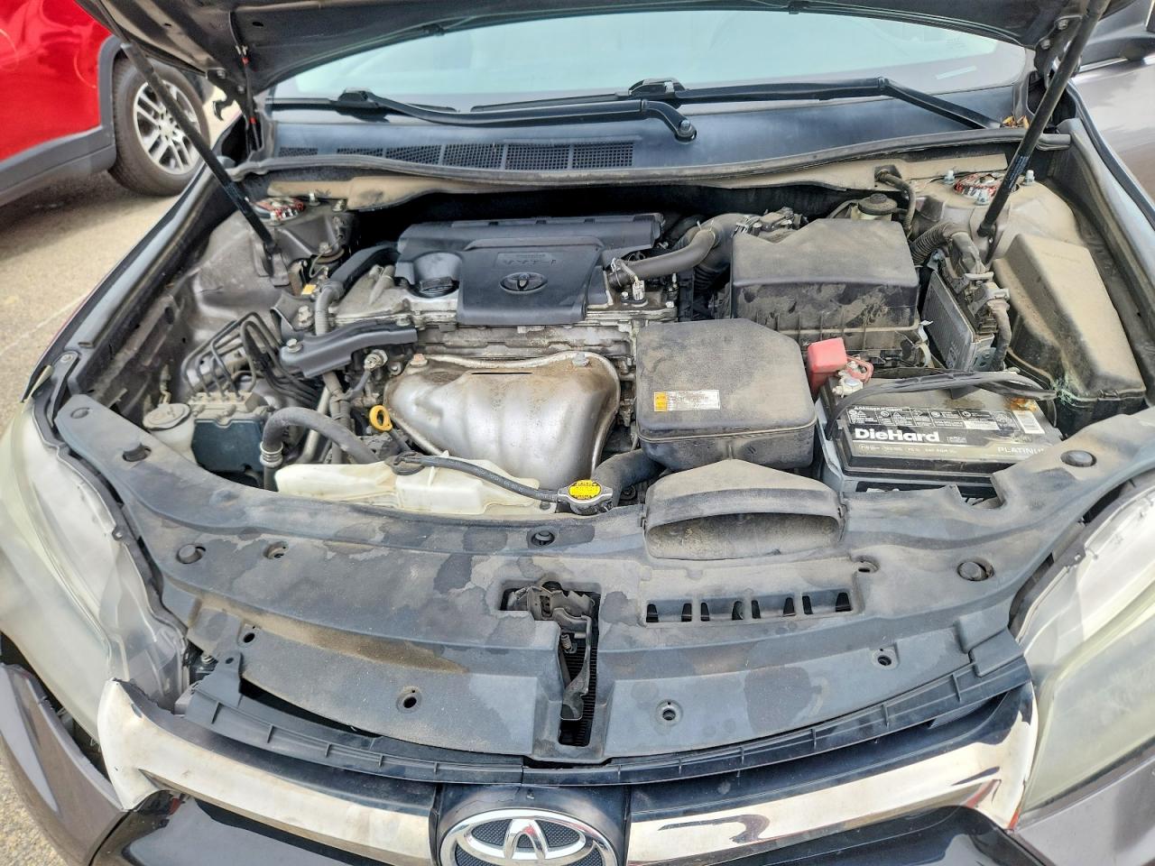 2015 Toyota Camry Se Gray vin: 4T1BF1FK6FU981289
