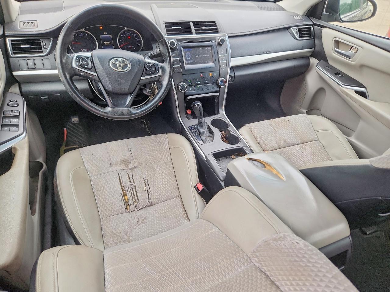 2015 Toyota Camry Se Gray vin: 4T1BF1FK6FU981289
