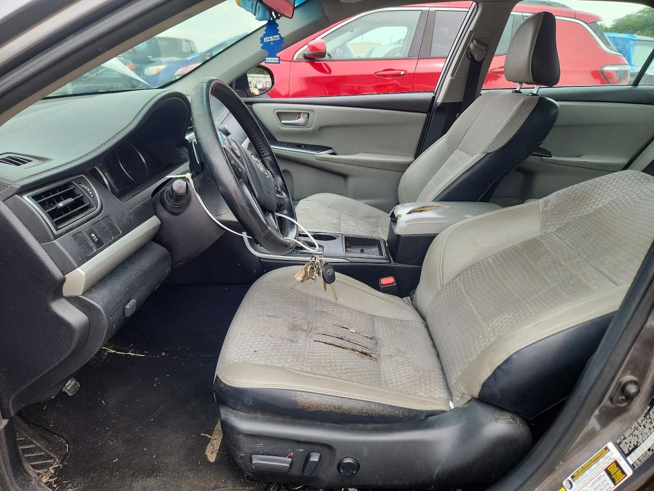 2015 Toyota Camry Se Gray vin: 4T1BF1FK6FU981289