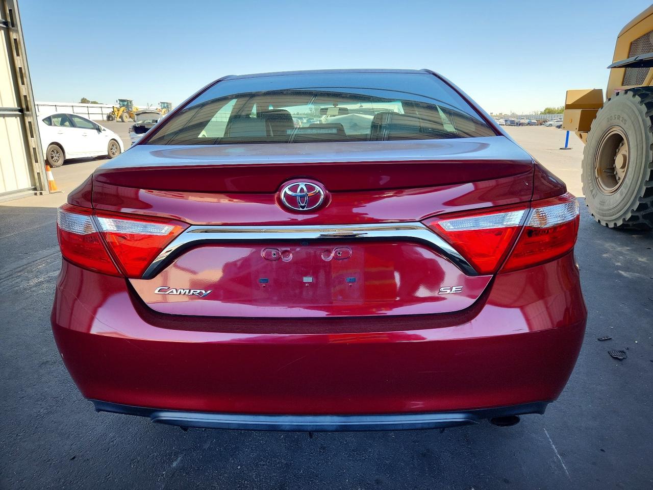 2015 Toyota Camry Se Красный vin: 4T1BF1FK6FU983933