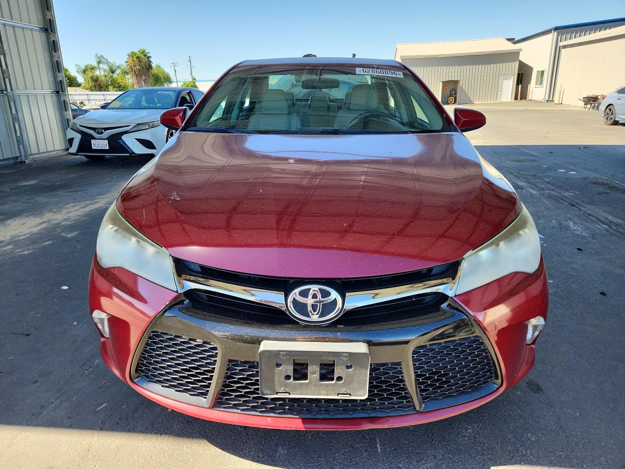 2015 Toyota Camry Se Красный vin: 4T1BF1FK6FU983933