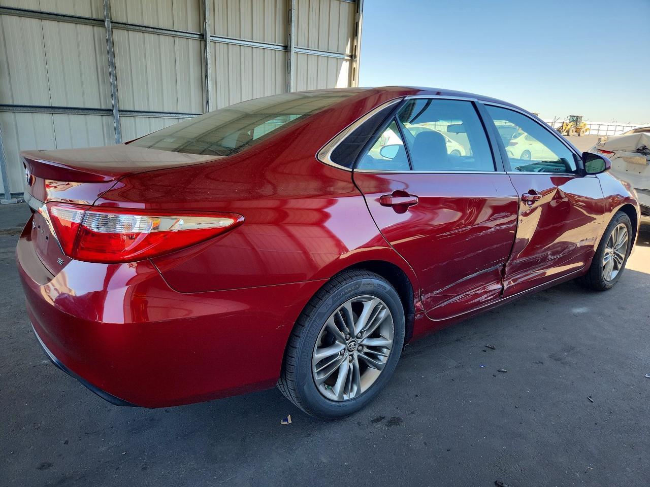 2015 Toyota Camry Se Красный vin: 4T1BF1FK6FU983933