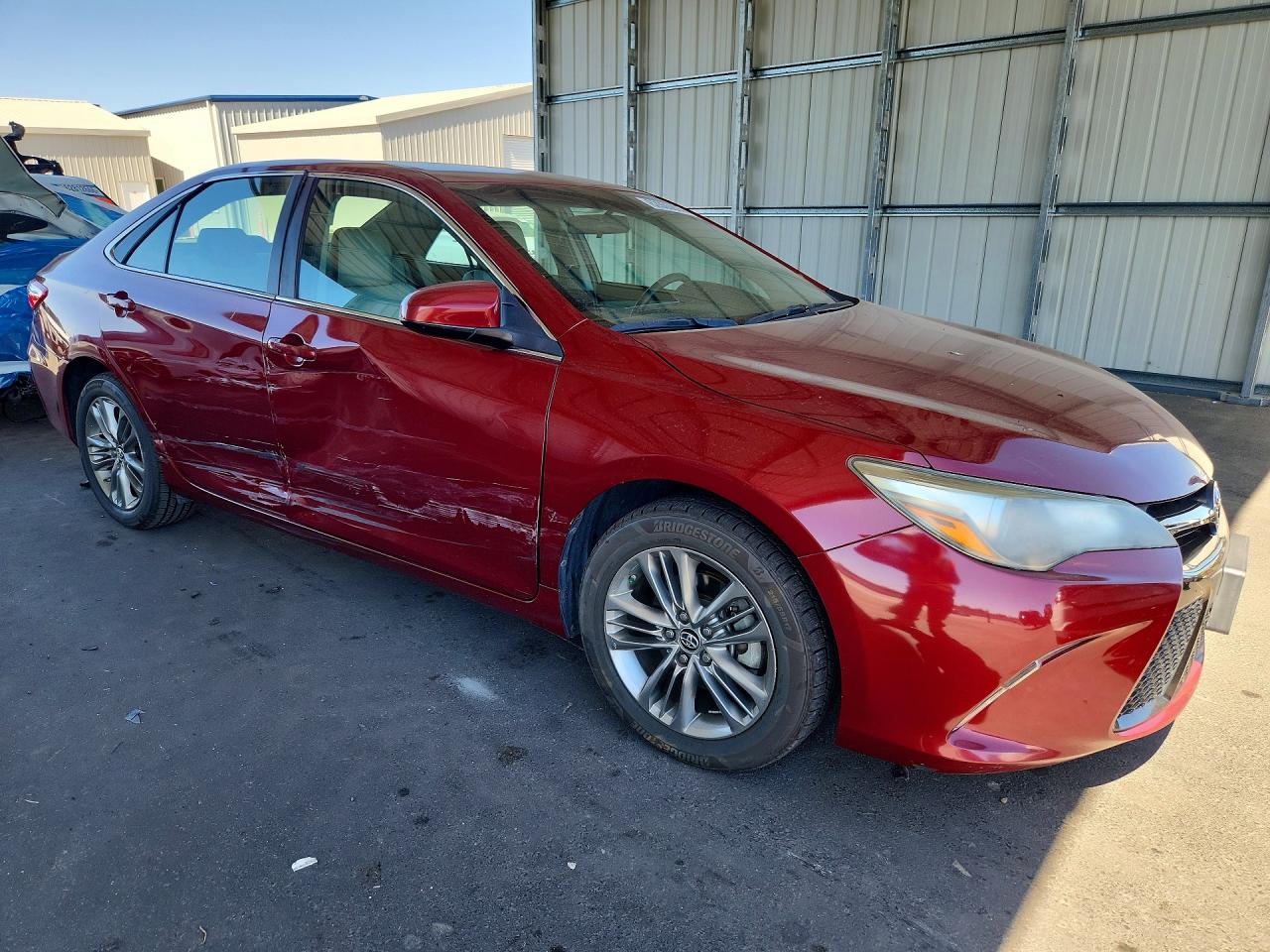 2015 Toyota Camry Se Красный vin: 4T1BF1FK6FU983933
