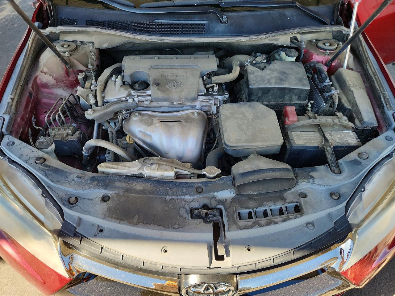 2015 Toyota Camry Se Красный vin: 4T1BF1FK6FU983933