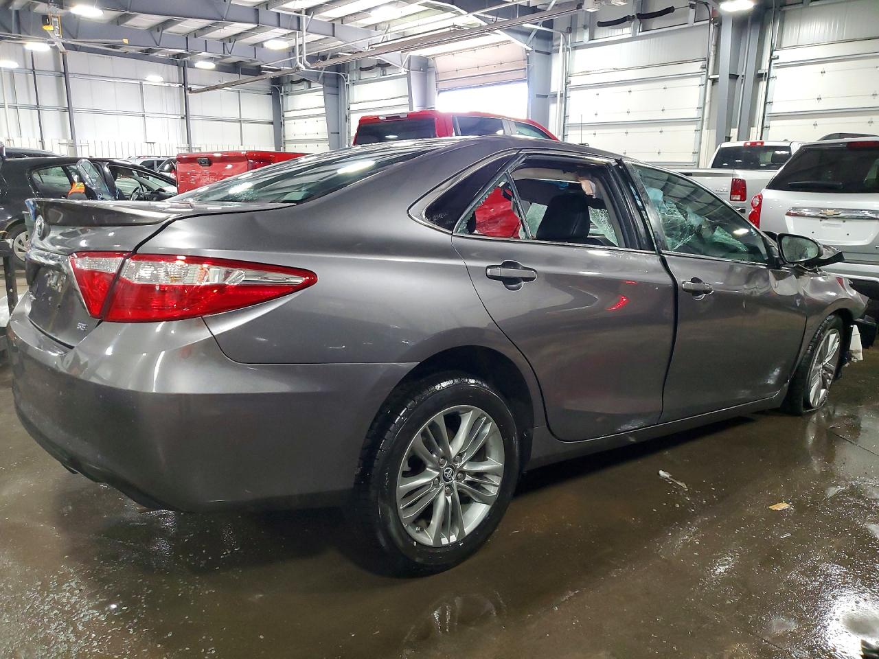 2015 Toyota Camry Se Silver vin: 4T1BF1FK6FU988775