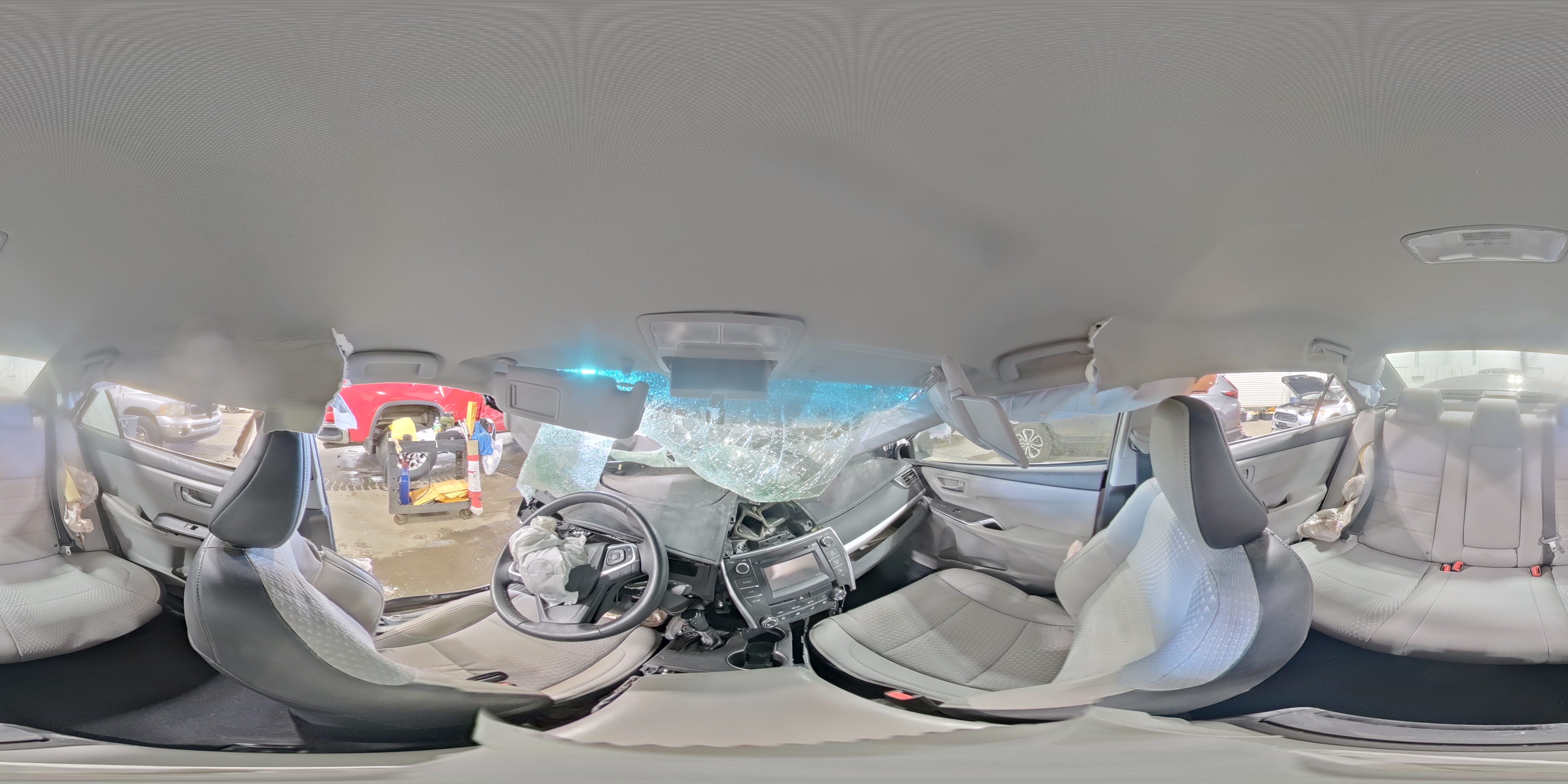 2015 Toyota Camry Se Silver vin: 4T1BF1FK6FU988775