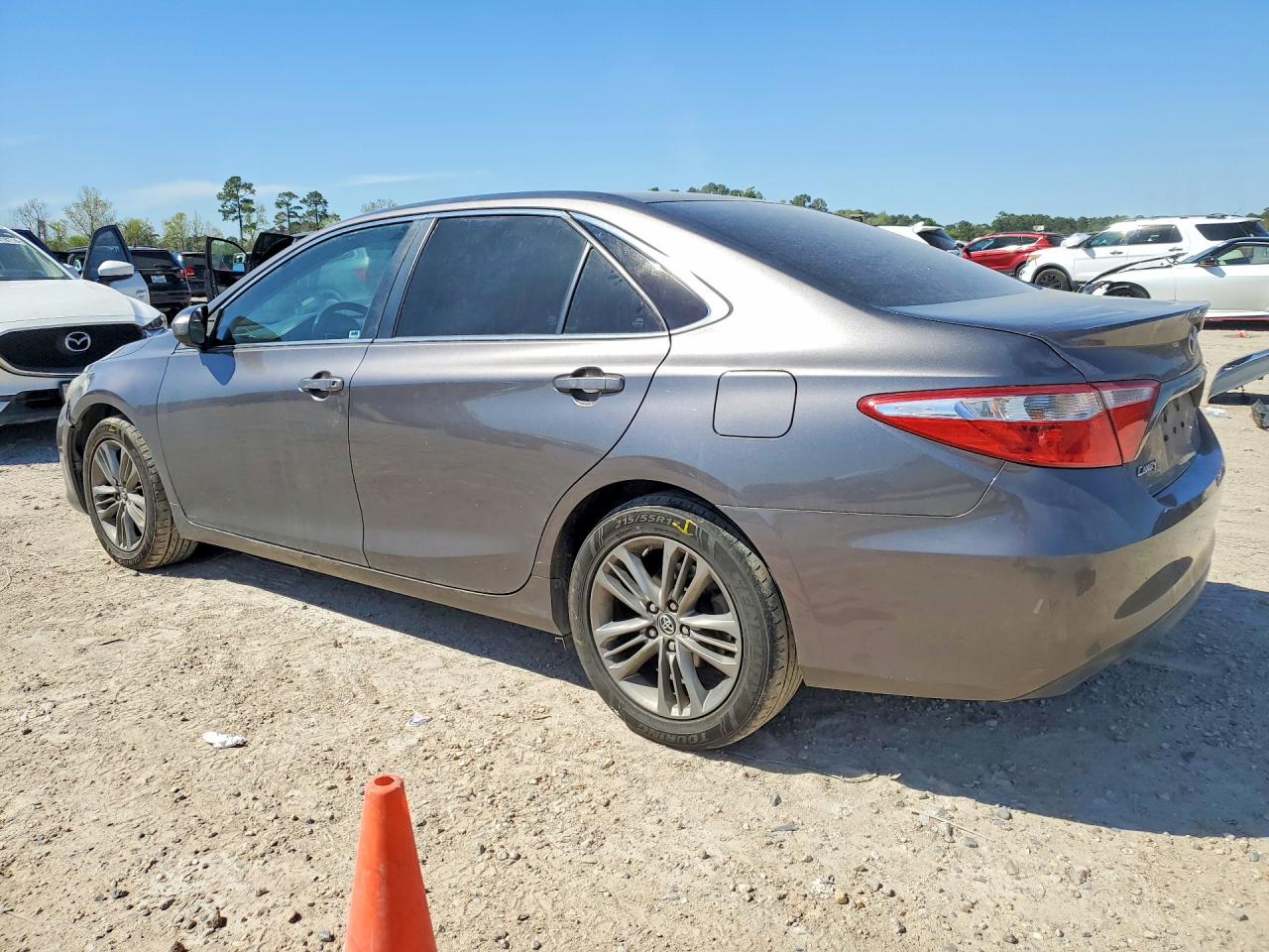 2015 Toyota Camry Se Silver vin: 4T1BF1FK6FU992180