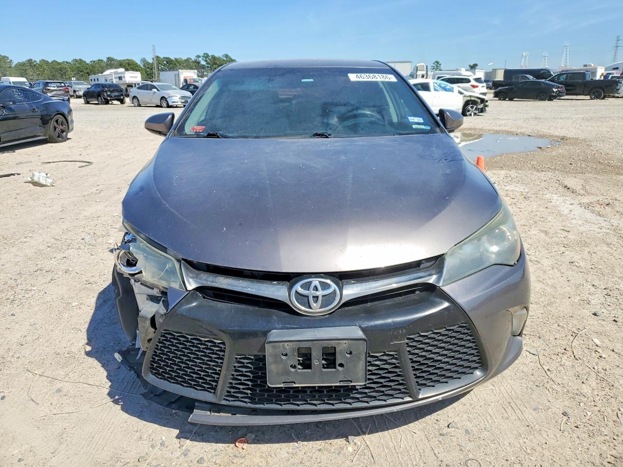 2015 Toyota Camry Se Silver vin: 4T1BF1FK6FU992180