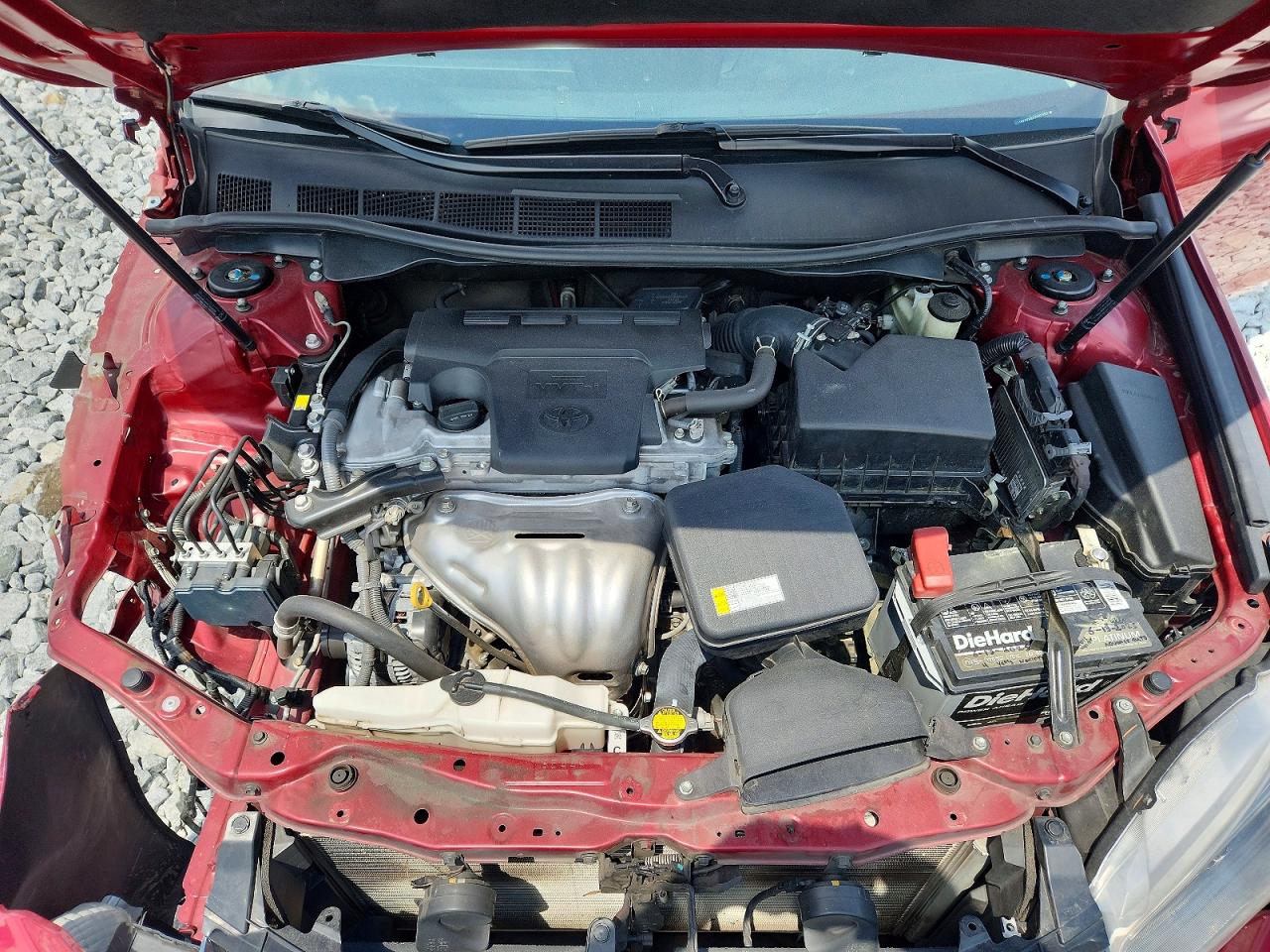 2015 Toyota Camry Se Red vin: 4T1BF1FK6FU992860