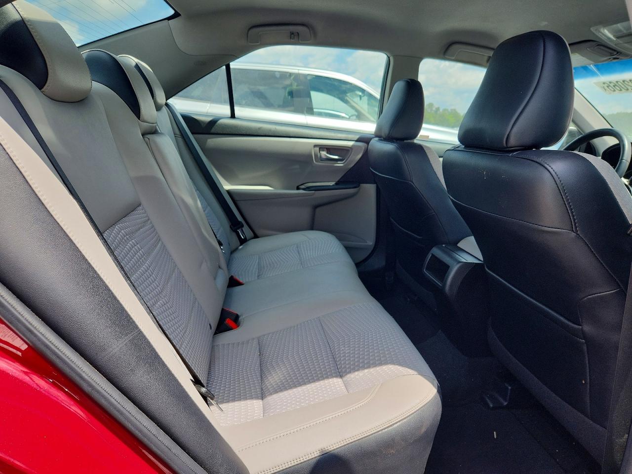 2015 Toyota Camry Se Red vin: 4T1BF1FK6FU992860
