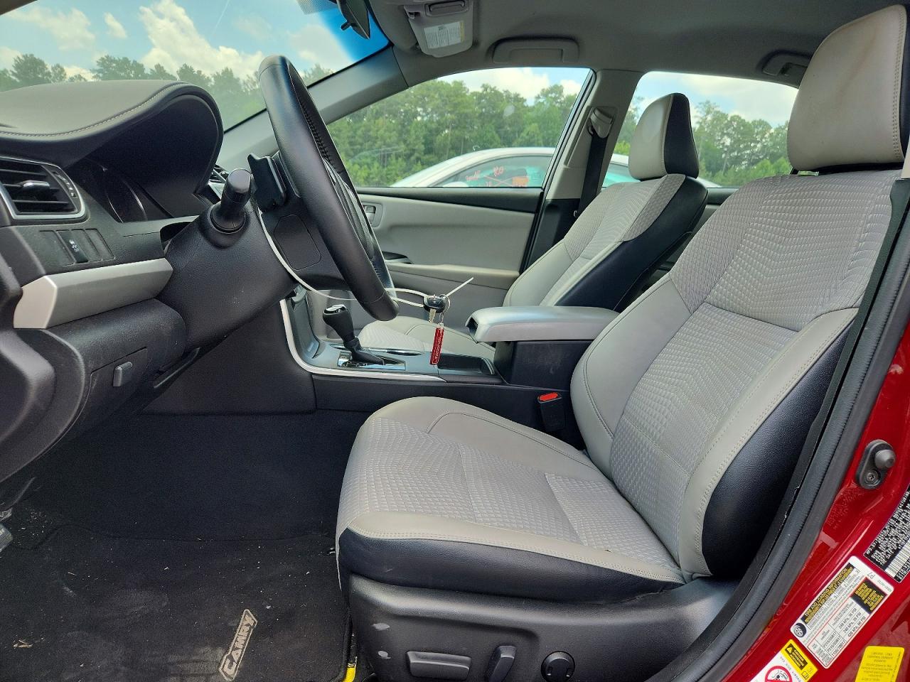 2015 Toyota Camry Se Red vin: 4T1BF1FK6FU992860
