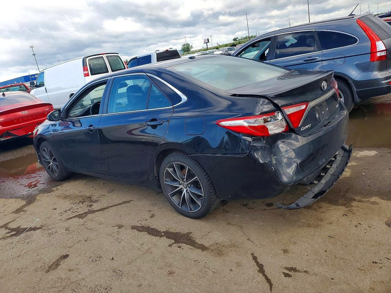 2015 Toyota Camry Xse Black vin: 4T1BF1FK6FU992972