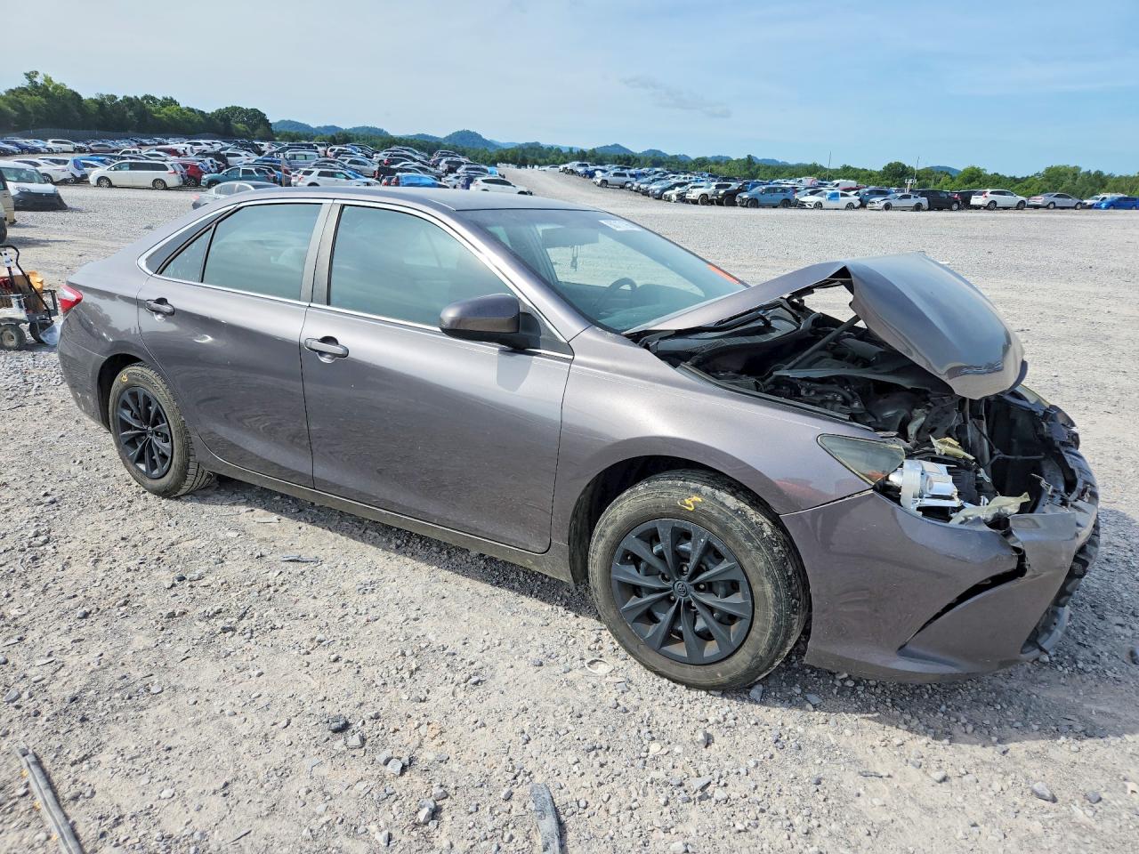 2015 Toyota Camry Le Gray vin: 4T1BF1FK6FU993765