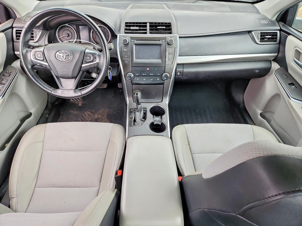 2016 Toyota Camry Se Серый vin: 4T1BF1FK6GU179746