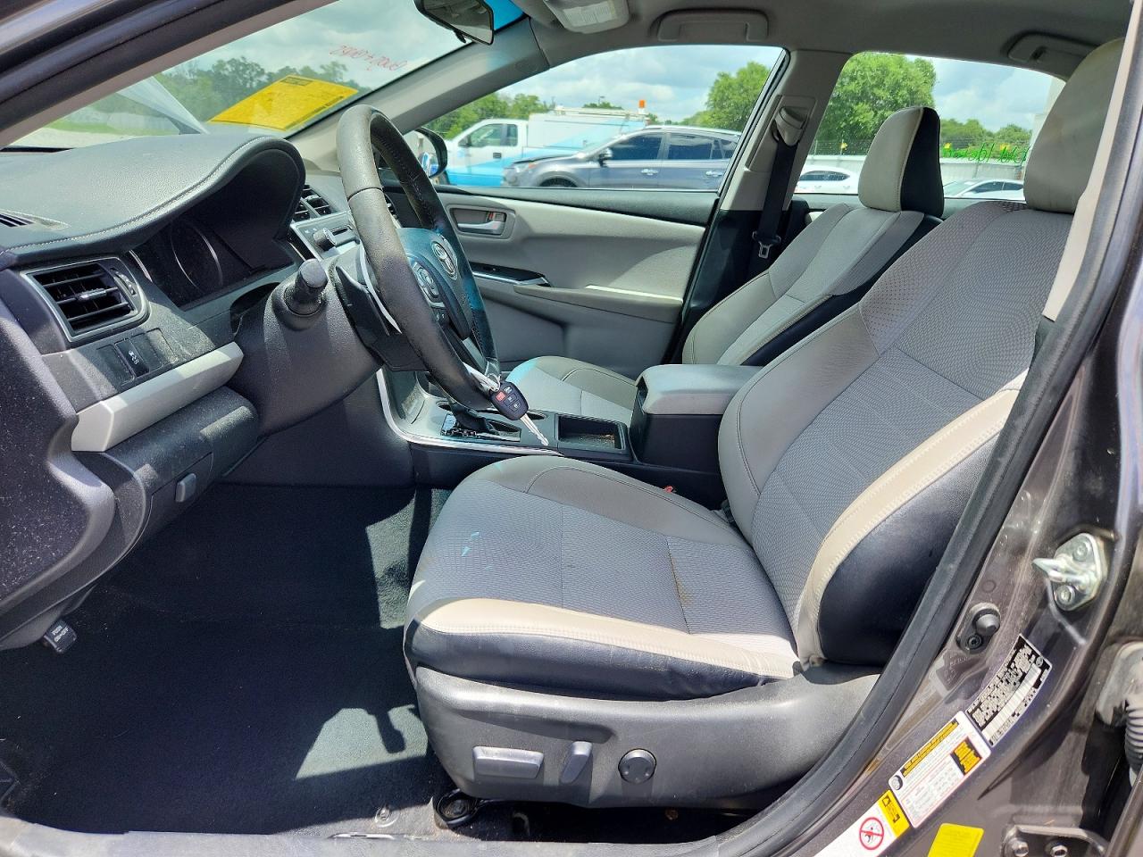 2016 Toyota Camry Se Gray vin: 4T1BF1FK6GU522362