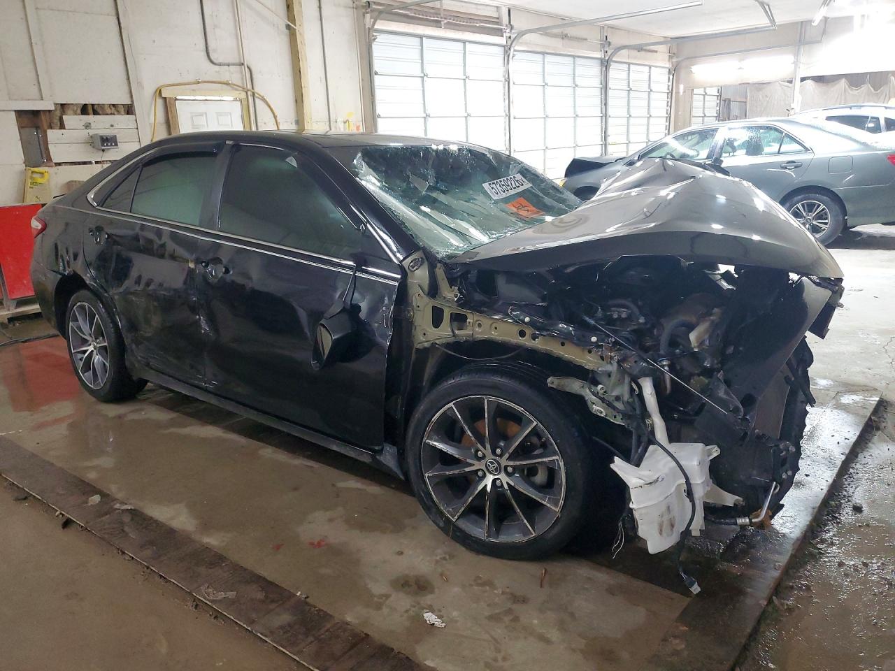 2017 Toyota Camry Xse Black vin: 4T1BF1FK6HU318520