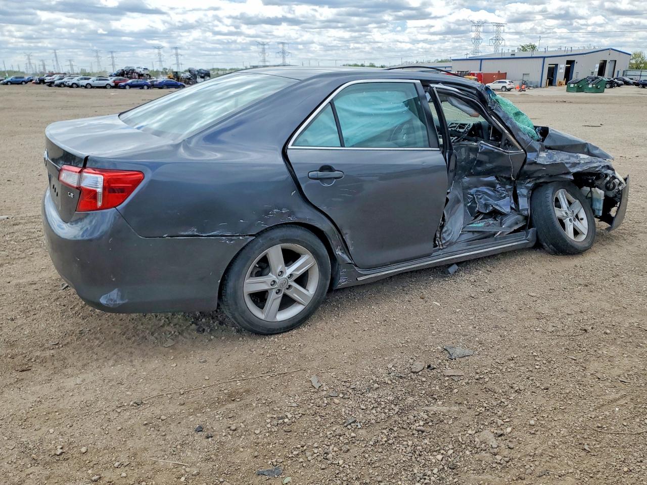 2012 Toyota Camry Le Gray vin: 4T1BF1FK7CU002312