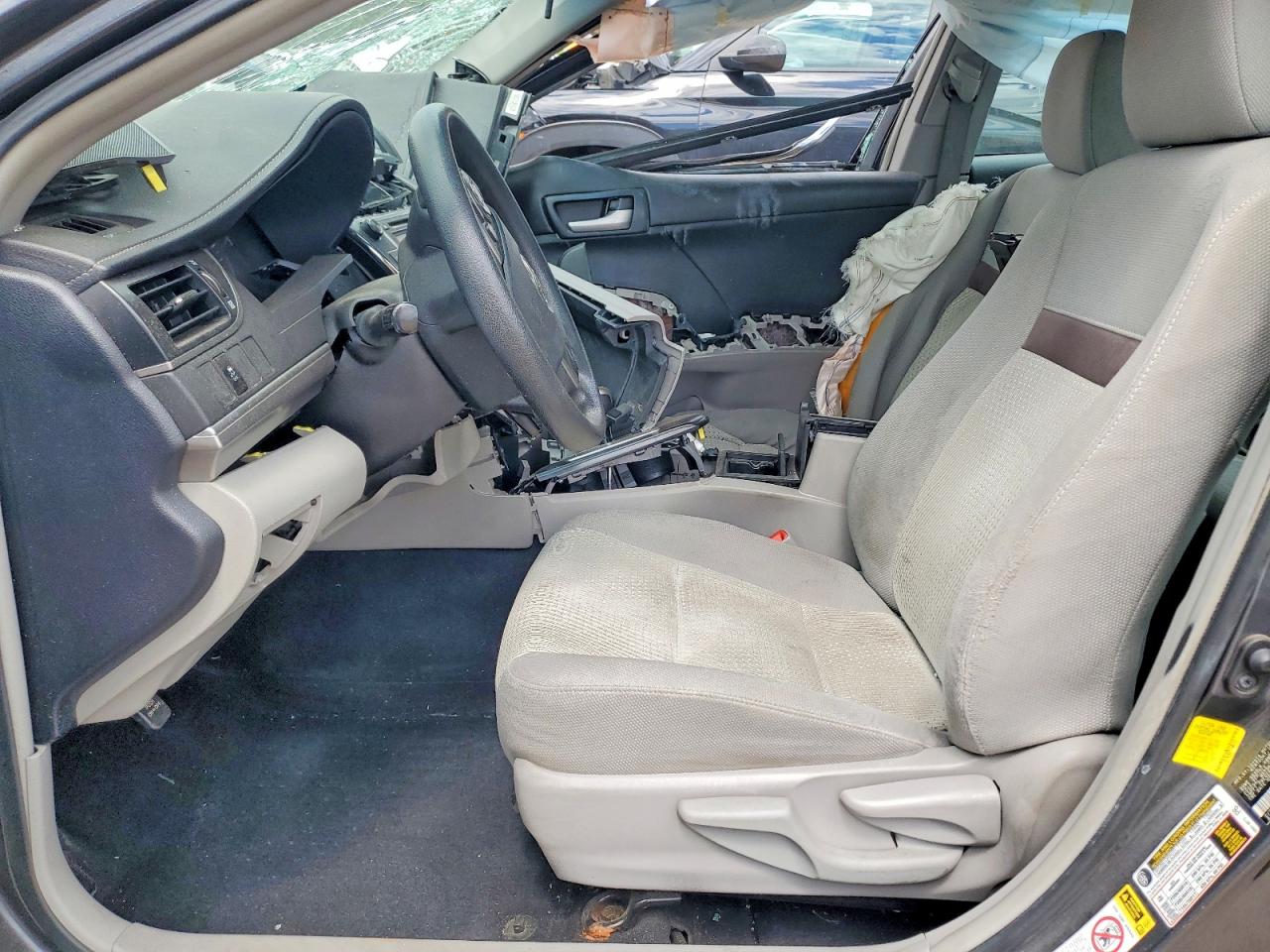 2012 Toyota Camry Le Gray vin: 4T1BF1FK7CU002312