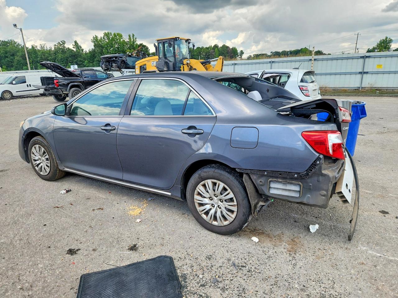 2012 Toyota Camry Le Серый vin: 4T1BF1FK7CU005131