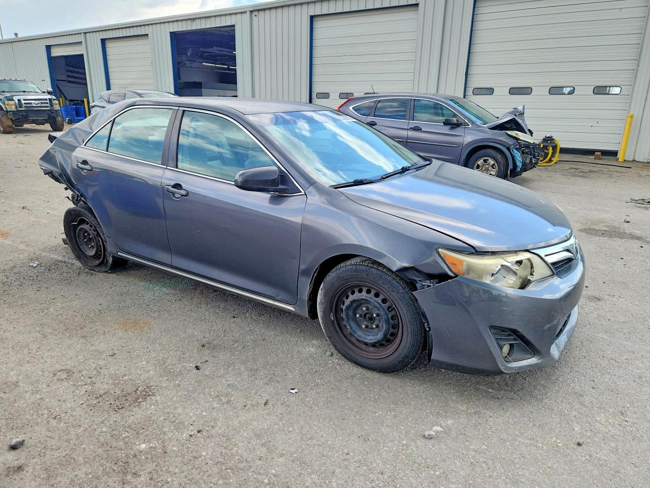 2012 Toyota Camry Le Серый vin: 4T1BF1FK7CU005131