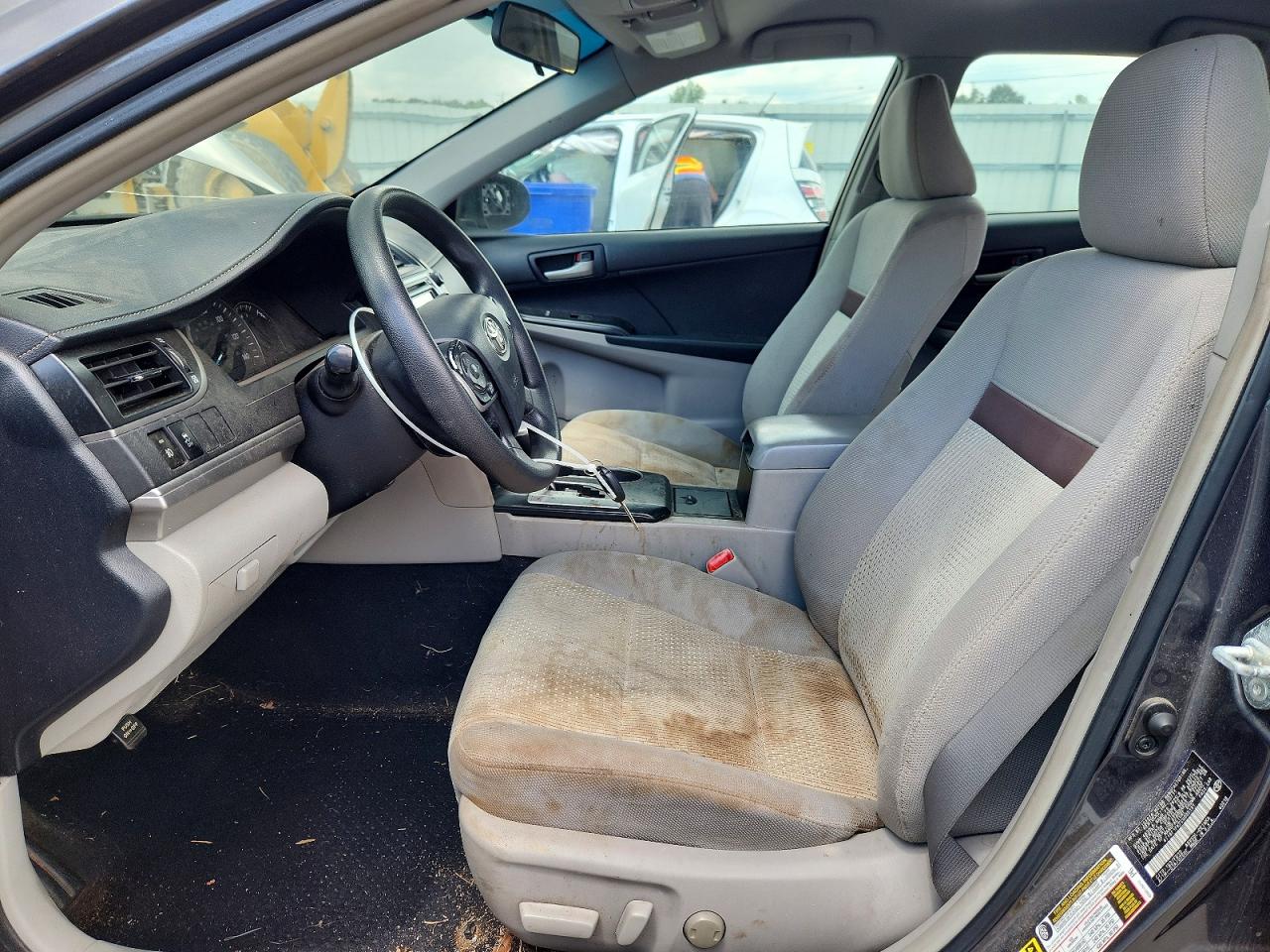 2012 Toyota Camry Le Серый vin: 4T1BF1FK7CU005131