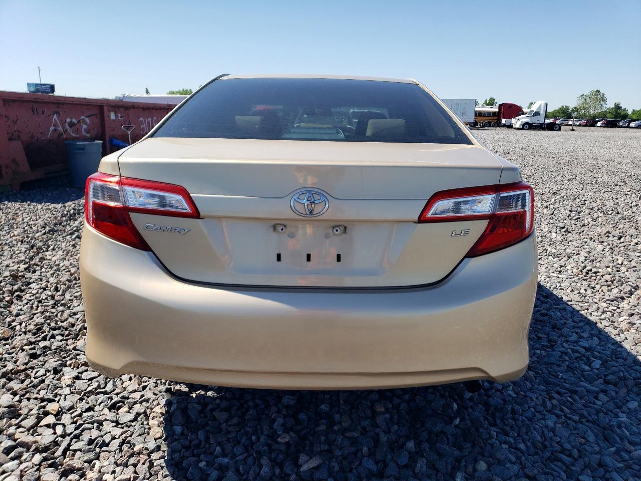 2012 Toyota Camry Tan vin: 4T1BF1FK7CU005615