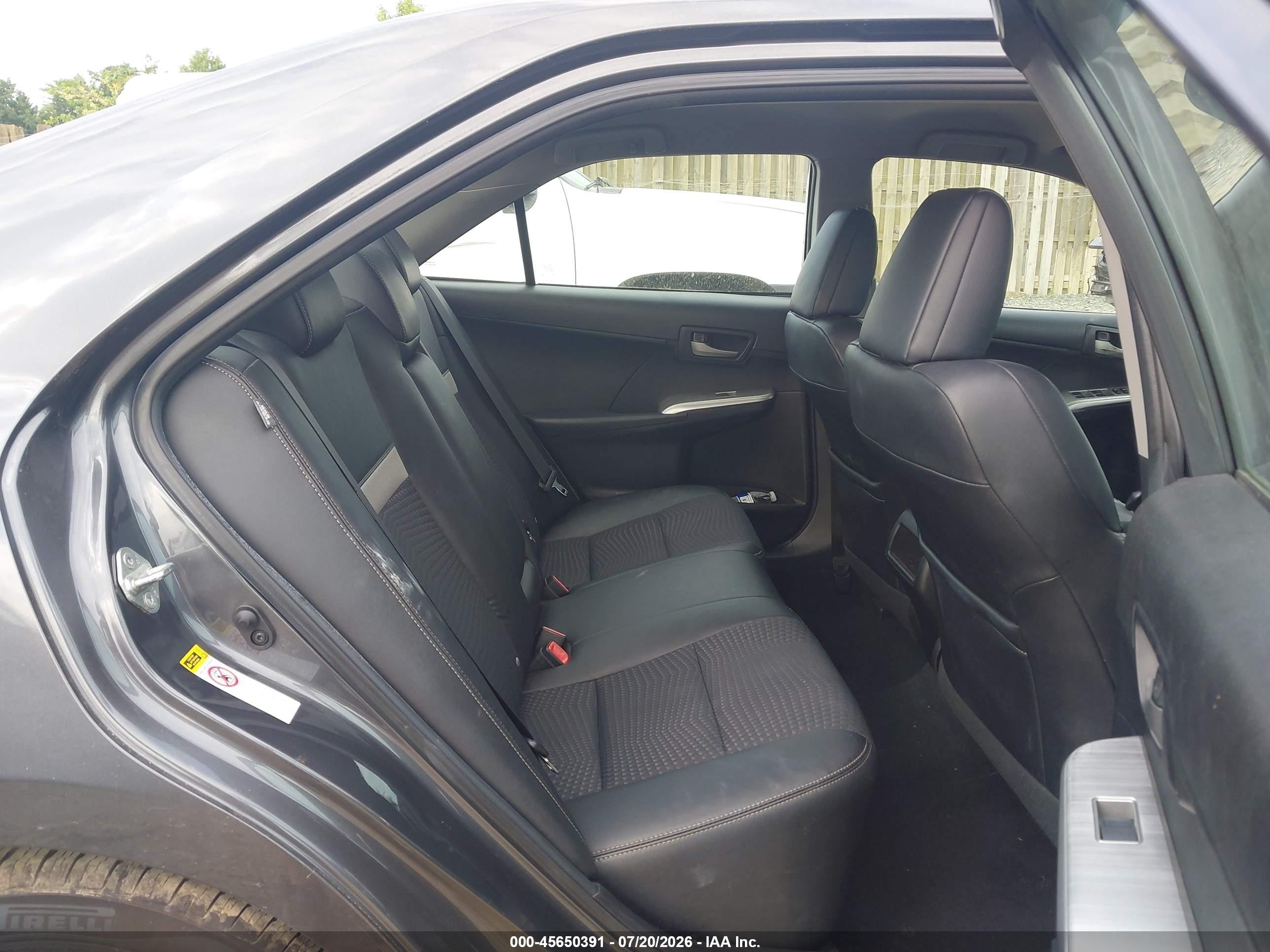 2012 Toyota Camry Se Gray vin: 4T1BF1FK7CU011852