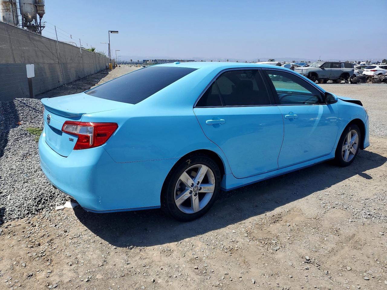 2012 Toyota Camry Se Blue vin: 4T1BF1FK7CU016372