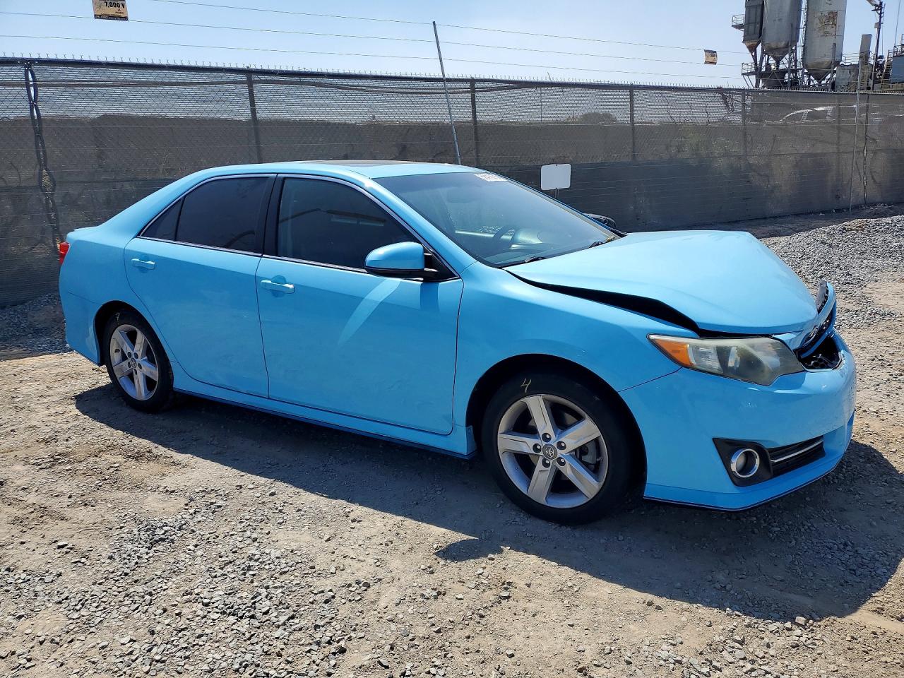 2012 Toyota Camry Se Blue vin: 4T1BF1FK7CU016372