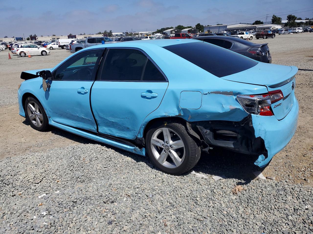 2012 Toyota Camry Se Blue vin: 4T1BF1FK7CU016372